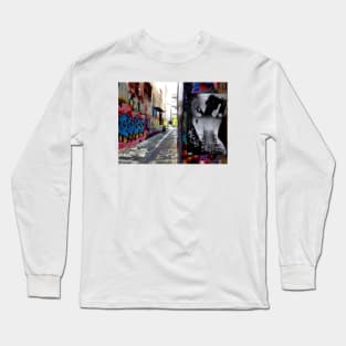 Alley paste-up Long Sleeve T-Shirt